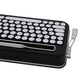 Penna Bluetooth Keyboard with White Chrome Keycap