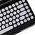 Penna Bluetooth Keyboard with White Chrome Keycap