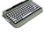 Penna Bluetooth Keyboard with White Chrome Keycap