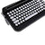 Penna Bluetooth Keyboard with White Chrome Keycap