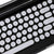 Penna Bluetooth Keyboard with White Chrome Keycap